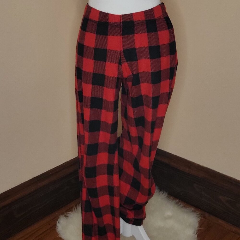 Flirtitude SMALL Women's Plaid Flannel Pajama Pants